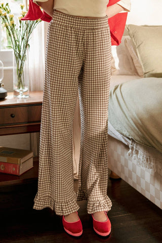 Country Kiss Gingham Pants