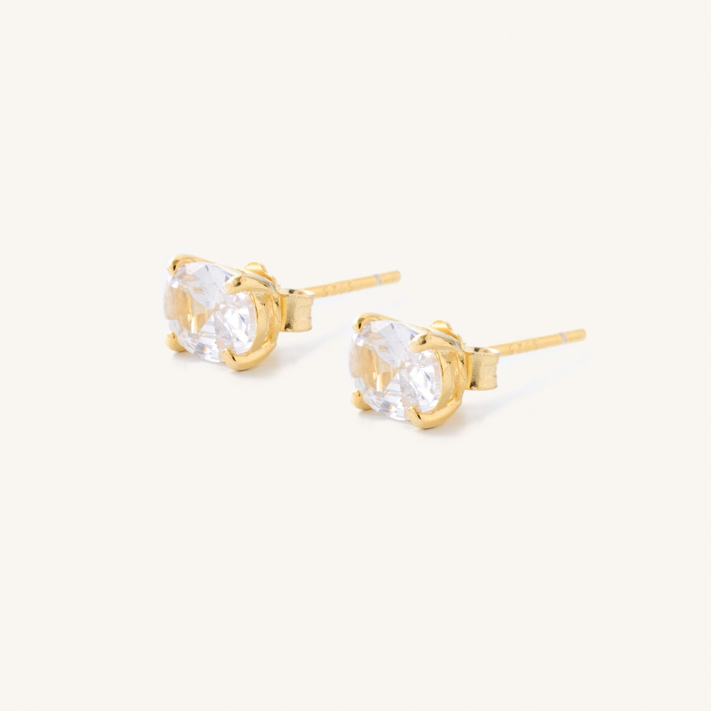 Emily Studs- Cushion Cut