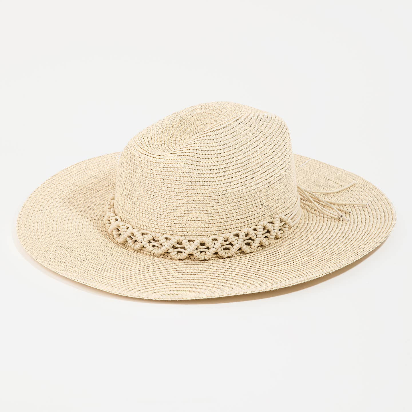 Braided Strap Sun Hat