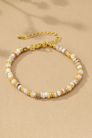 Agate Beaded Bracelet