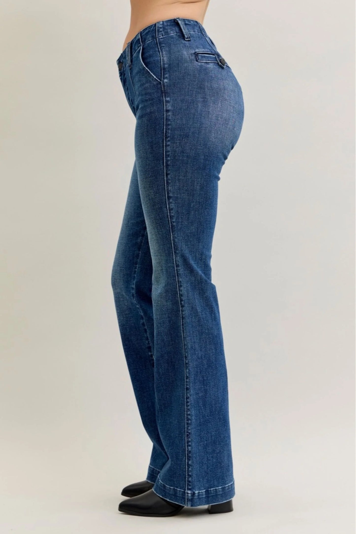 Judy Blue MR Trouser Bootcut Denim Pant