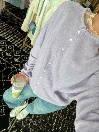 Abby Rose Lavender Piper Cardigan