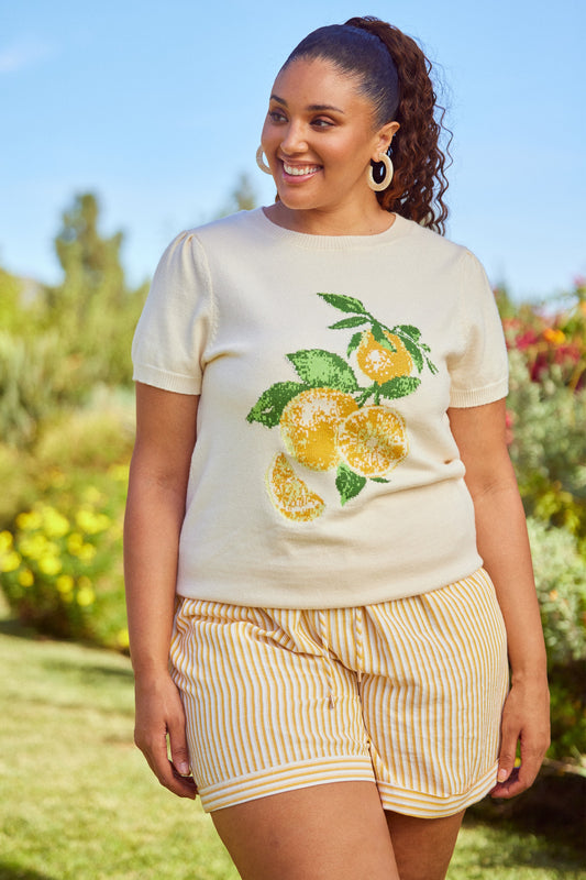 Lemoneta Sweater Top