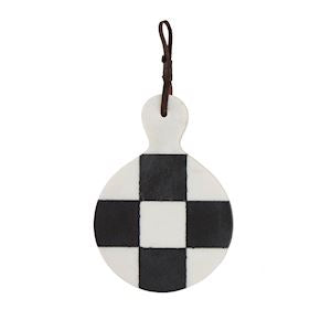 Mini Checkered Charcuterie Board