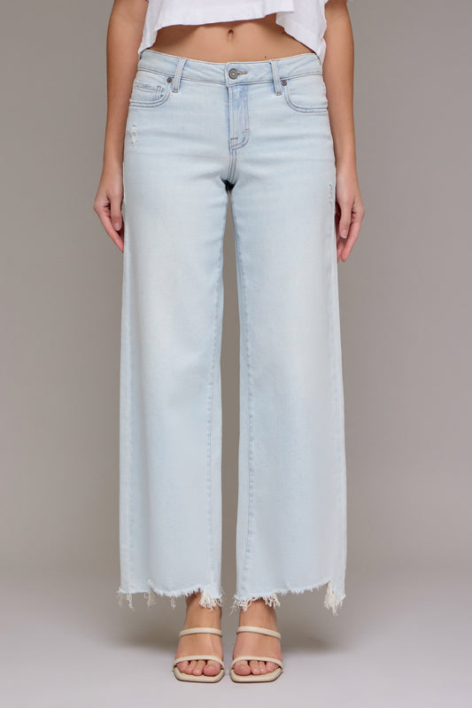 Nori-Hidden Midrise Wide Leg