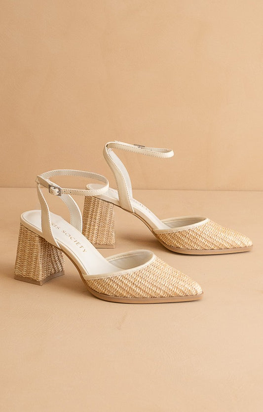 Princess Pointed Toe Heel w Ankle Strap