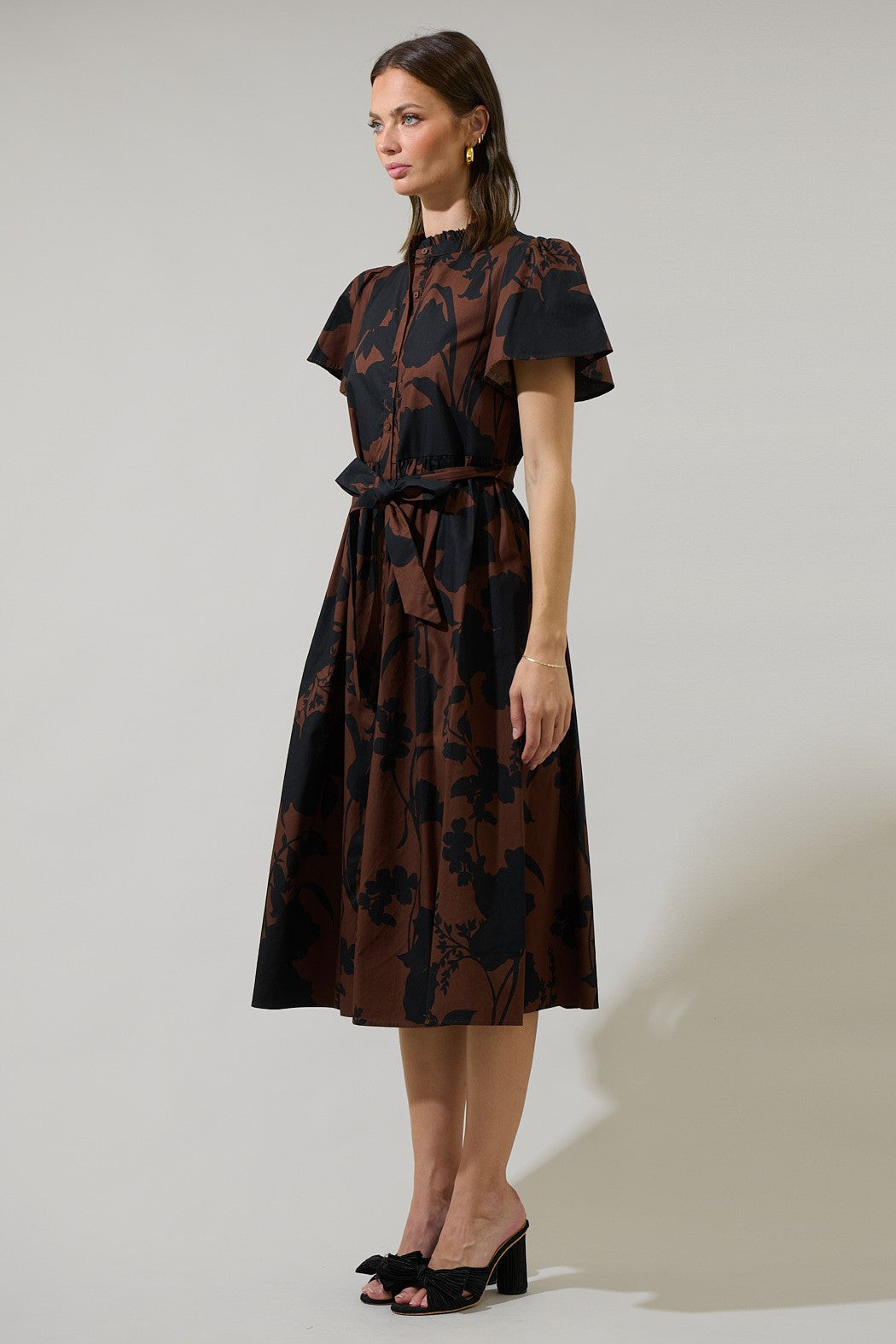 Somerton Floral Midi Dress