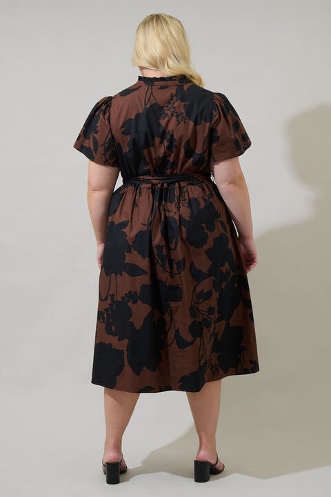 Somerton Floral Midi Dress