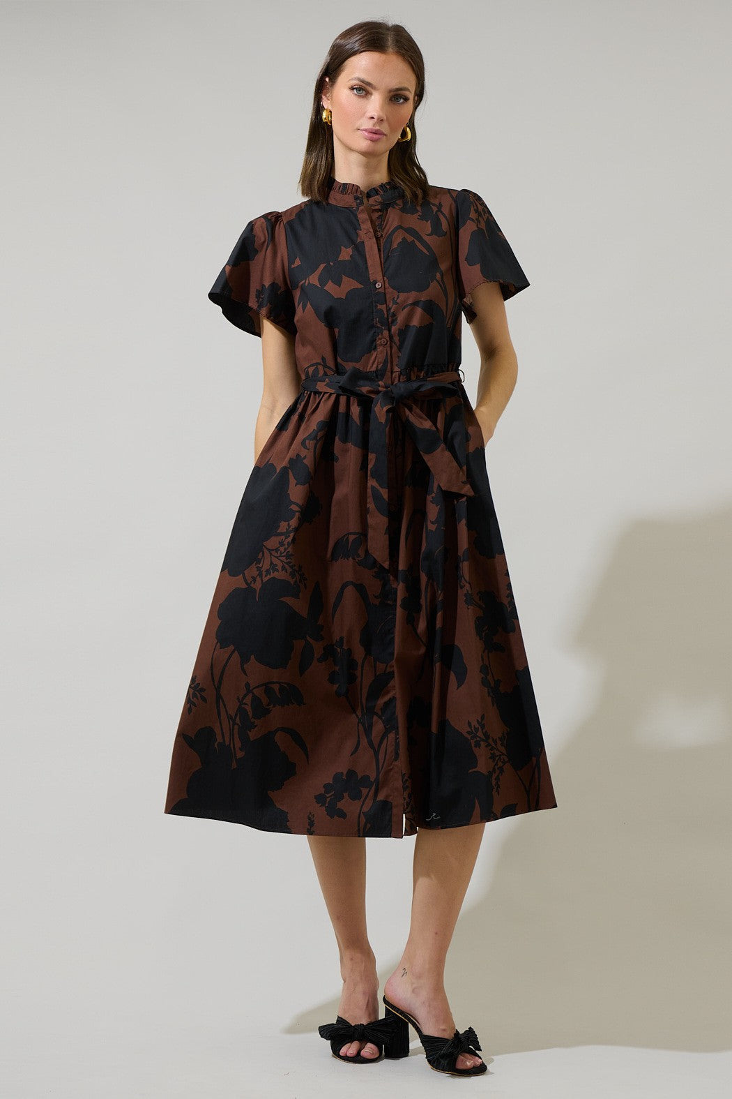 Somerton Floral Midi Dress