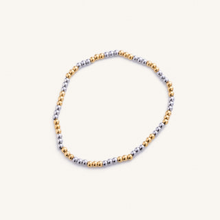 Smithy Small Two Toned Ball Bracelet
