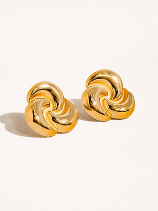 Trin Triangle Twist Studs