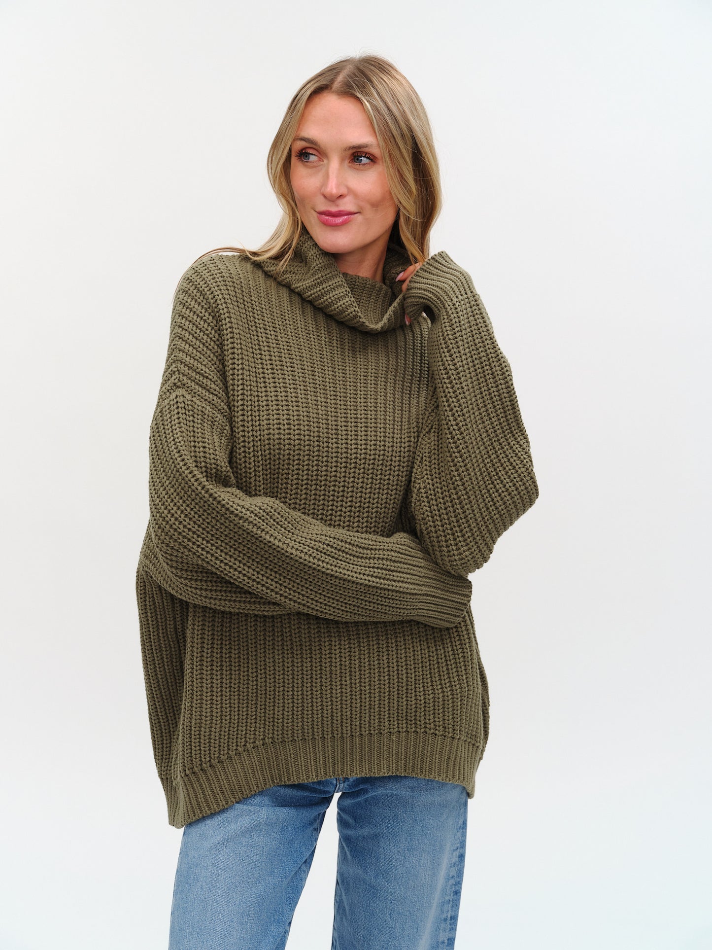 Delaney Oversized Turtleneck