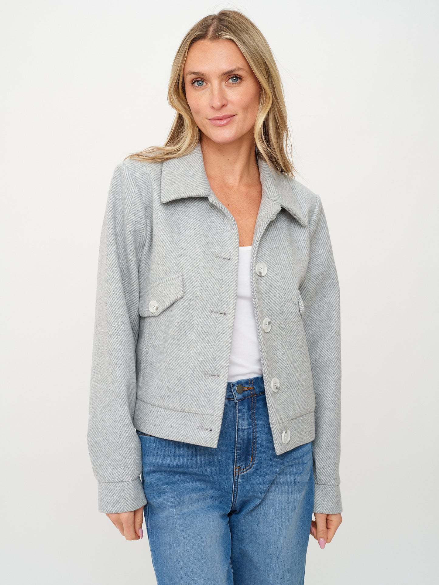 Katrina Herringbone Jacket