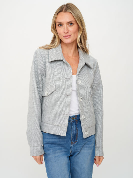 Katrina Herringbone Jacket