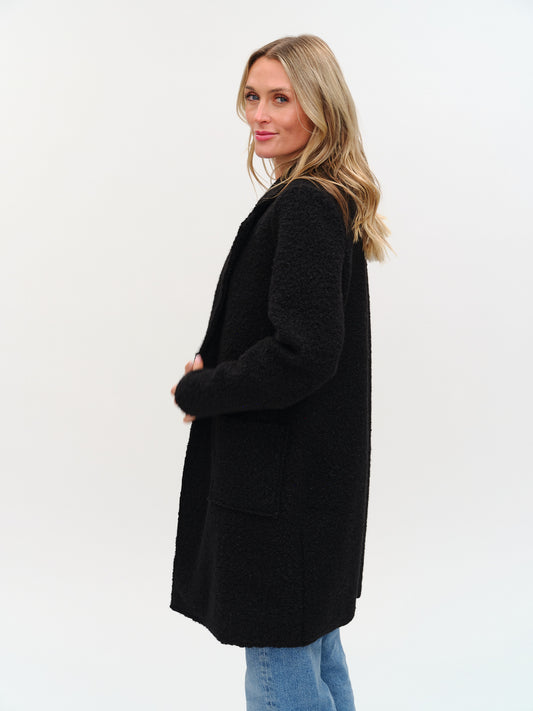 Gia Faux Shearling Long Coat