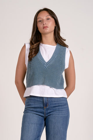 Two-In-One Classic Sweater