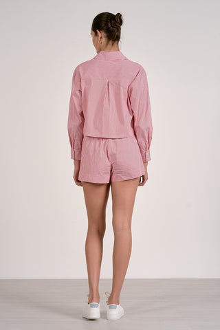 Strawberry Harper Striped Shorts