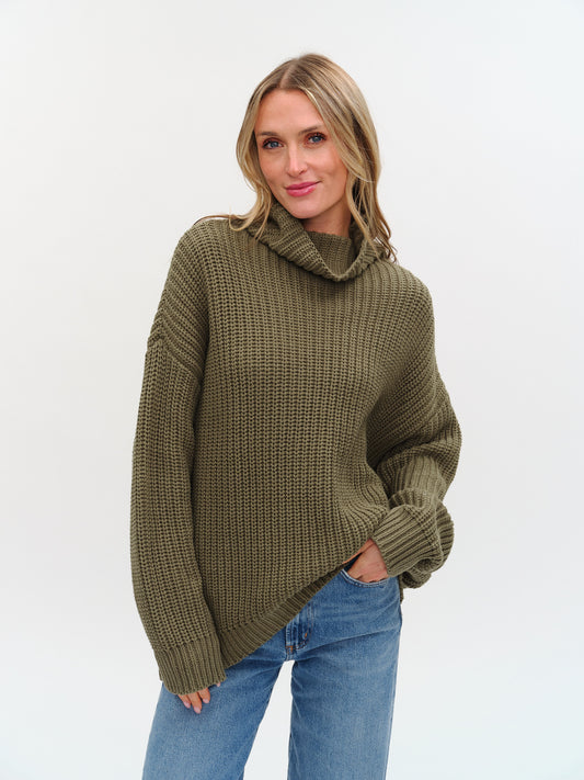 Delaney Oversized Turtleneck