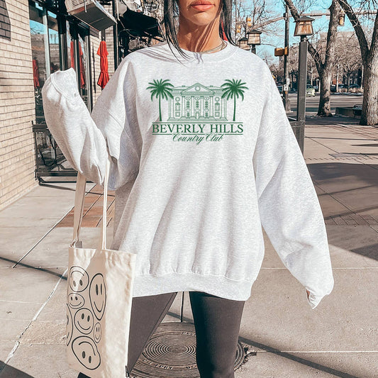 Beverly Hills Crewneck Sweatshirt