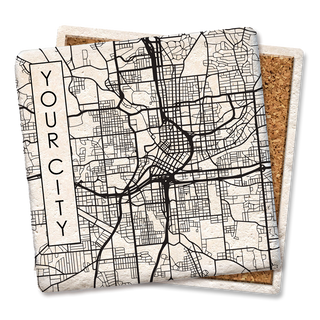NKC street map coaster