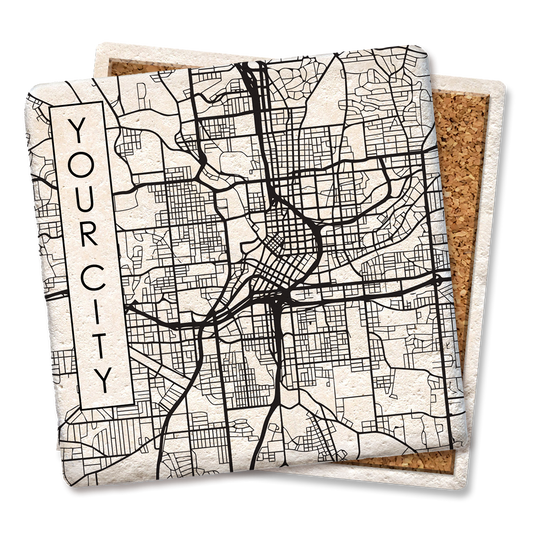 NKC street map coaster