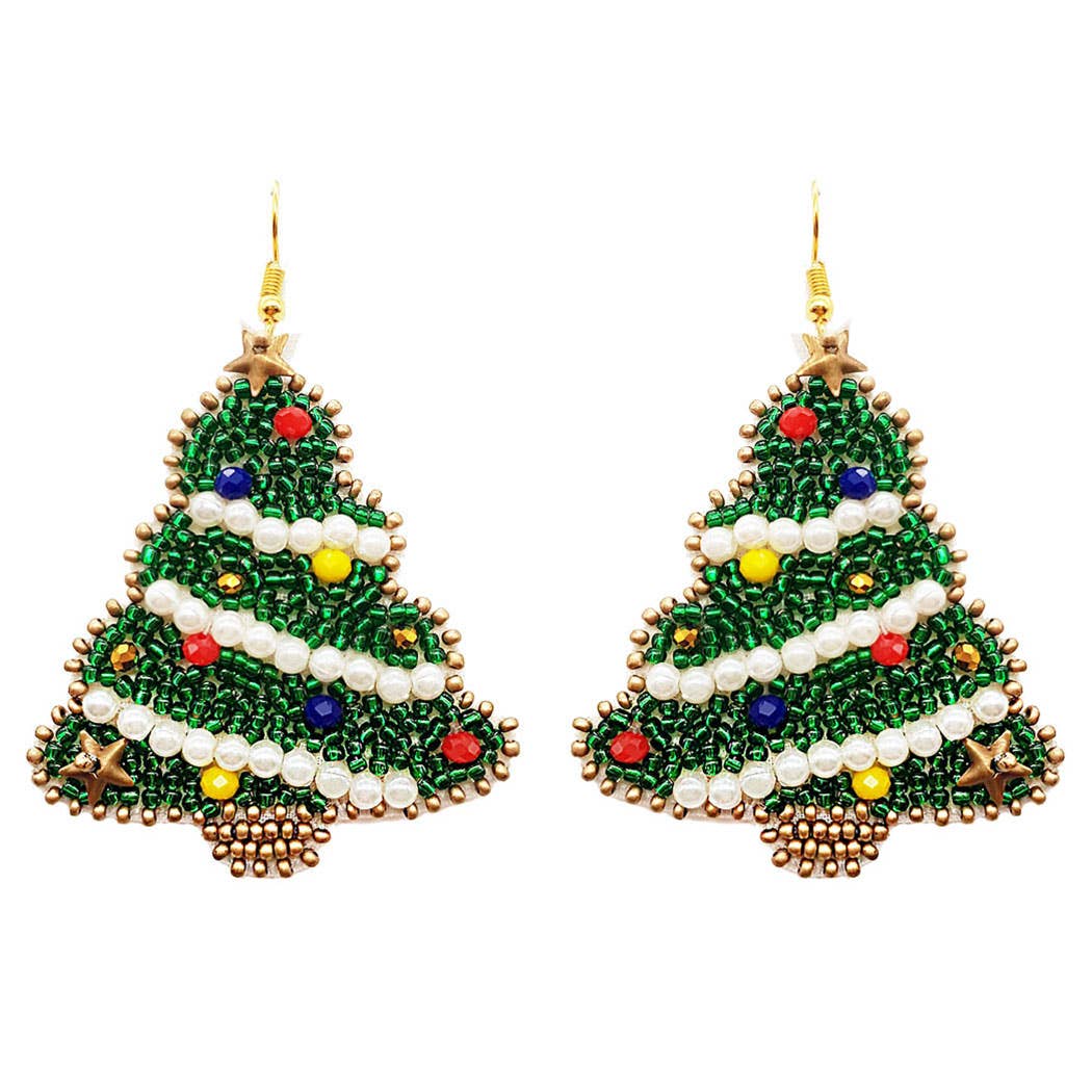 Christmas Tree Earrings