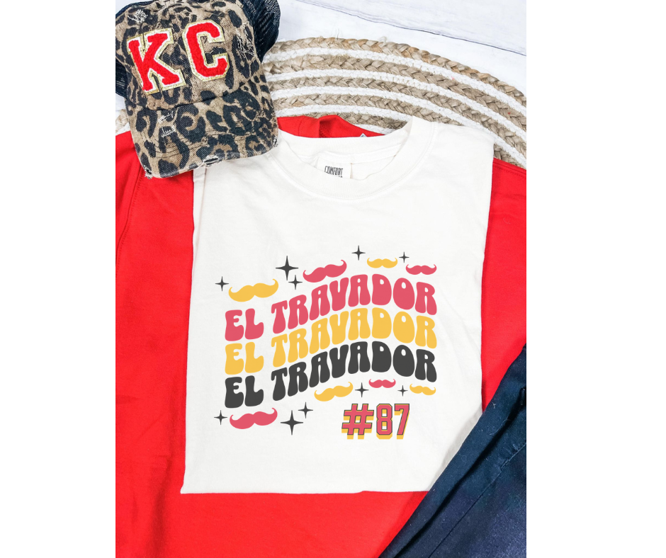 El Travador Ivory Graphic Tee