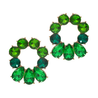 Stone Ring Earrings
