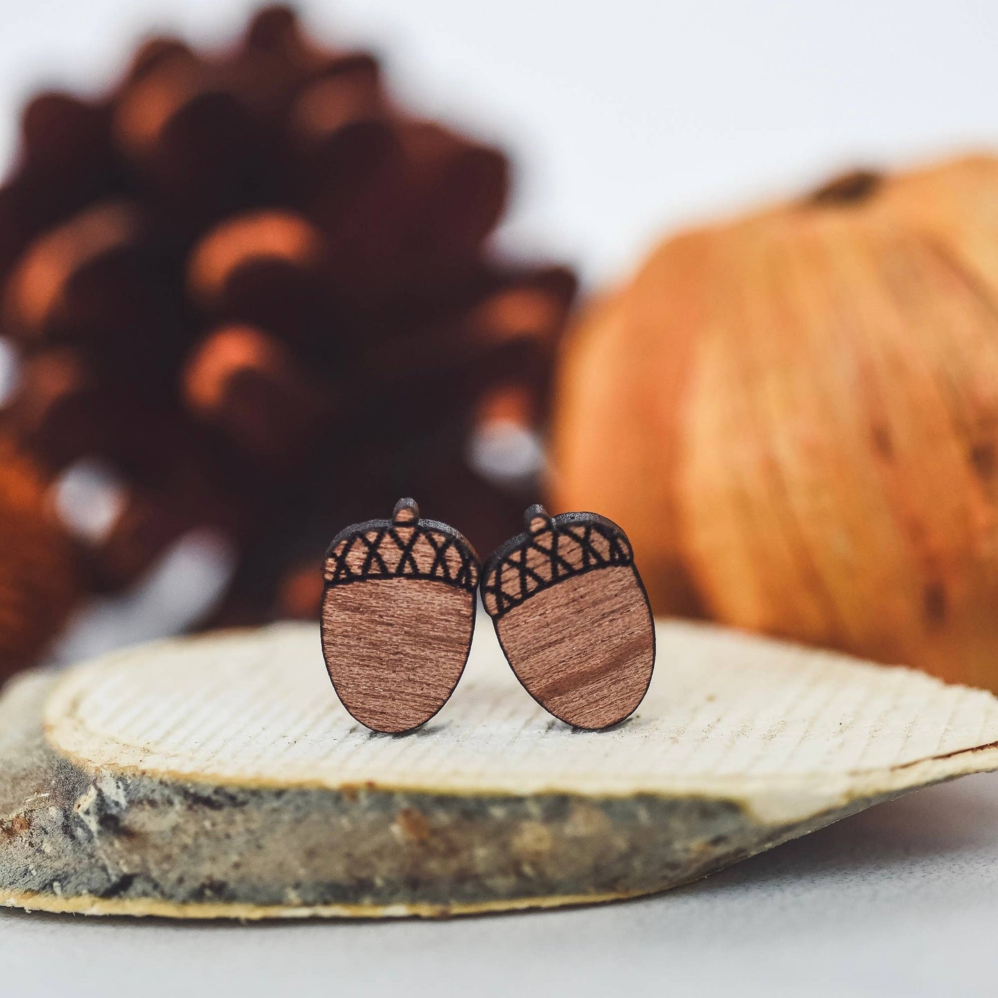 Acorn Stud Earrings