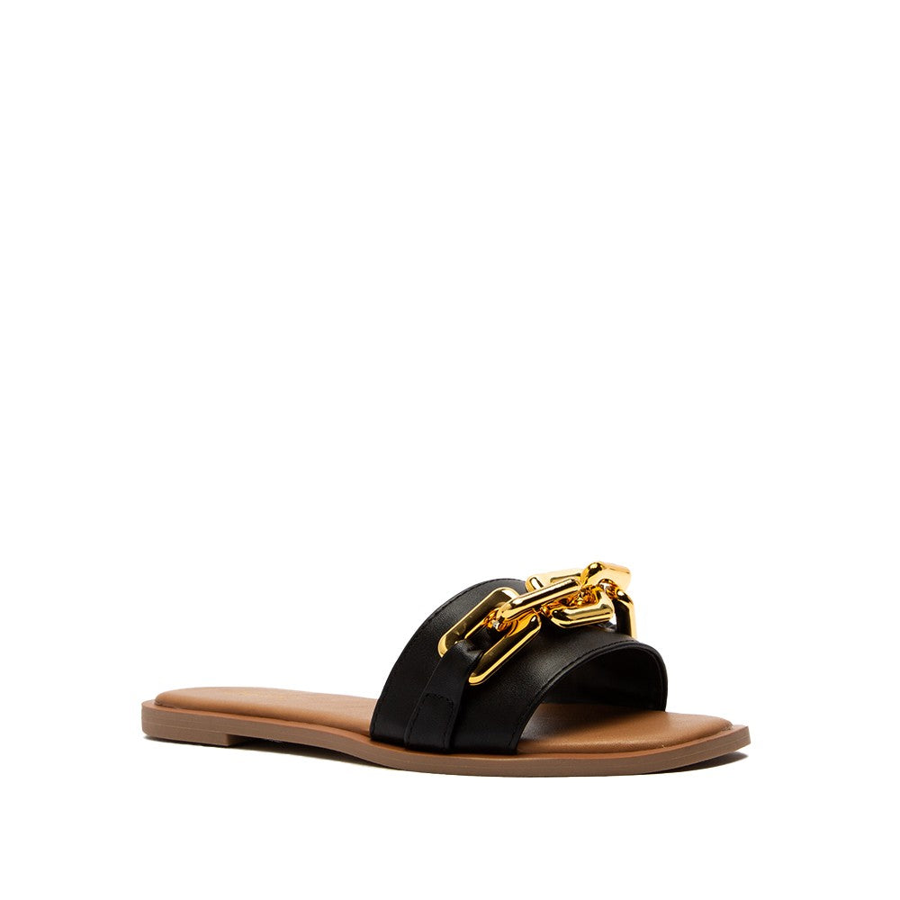 Band Chain Slide Sandal