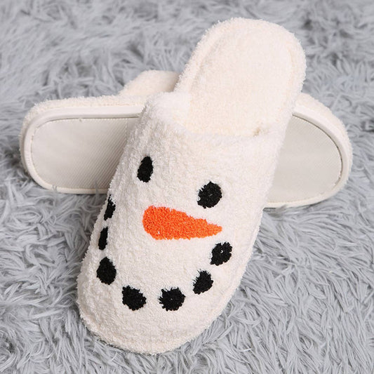 Luxury Snowman Slippers