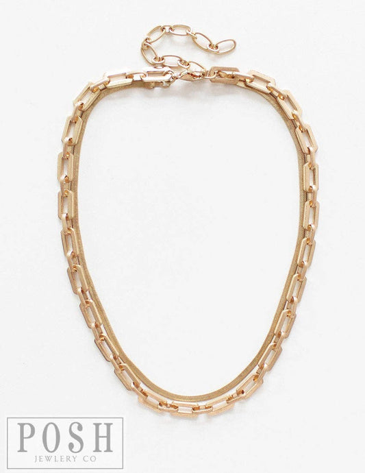 Kylee Layered Chain Necklace